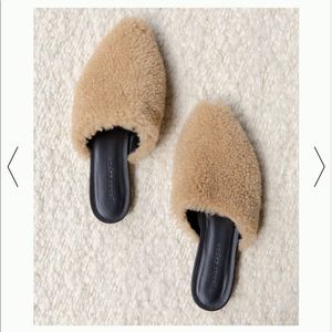 Jenni Kayne Shearling Mule - size 39